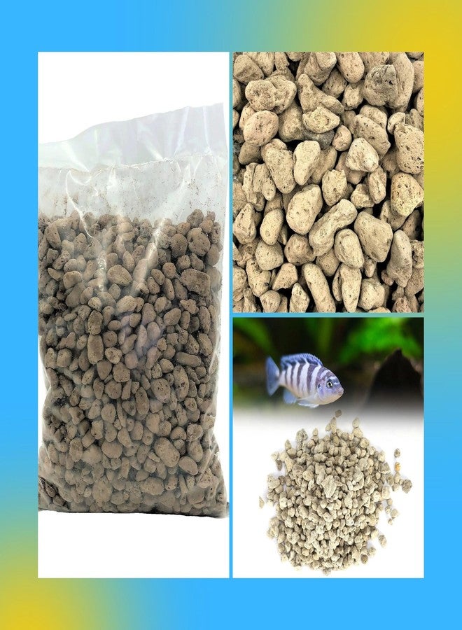 VAYINATO BioPoreX Natural Pumice Stone 500g (6-10 MM) with Netbag for Aquarium Filter Media - High-Porosity Bio Media for Freshwater & Planted Aquarium for Cystal Clear Water - Image 5